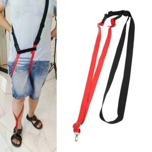Foot Droop Inversion Correction Belt Walking Adjustable Leg High Elasticity Straighten Strap Adults Legs Posture Corrector