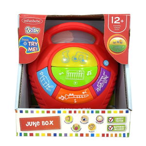 Wel-B x Infunbebe Juke Box (ตู้เพลงของเล่นเด็ก) - ของเล่น ของเล่นเด็ก ตู้เพลงของเล่น เด็กลำโพงเด็ก ตู้ดนตรี เครื่องเล่นเพลง มีเสียง การฟัง พัฒนาการ