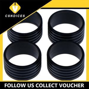 [Csndices] 4pcs Tennis Racket Rubber Ring Grip Stretchable Stretchy Handle Rubber Ring