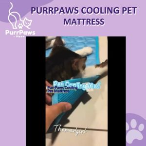 PurrPaws Cooling Pet Cat Mattress / Tilam Kucing Sejuk