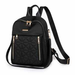 Tas Ransel Wanita Imfort Remaja Wanita Sekolah Multifungsi Tas Gendong Kekinian Tas Backpack Bahan Nylon Tas Trendy 2024-2025