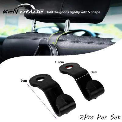 Universal Car Back Seat Headrest Handy Hanger Hook - 2pcs/set