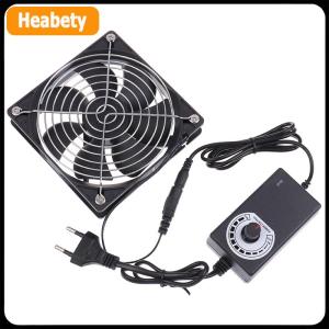 【2-3 ngày giao hàng】 12Cm 2700Rpm Fan Làm Mát Với Bộ Điều Khiển + 2 Kim Loại Lưới Bao Gồm 12V Btc Máy Khung Máy Trạm Tủ Tản Nhiệt Máy Chủ Fan