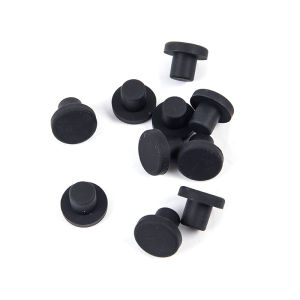 [Habilulu] 10Pcs Solid Rubber Hole Caps 3-12mm High Temperature Resistance Seal Hole Plugs