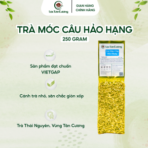 Trà Thái Nguyên Móc Câu Hảo Hạng - Lộc Tân Cương - Trà Tân Cương Thái Nguyên - gói 250g