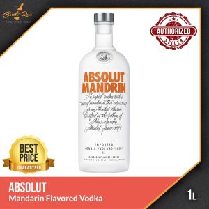 Absolut Mandarin Flavored Vodka 1L