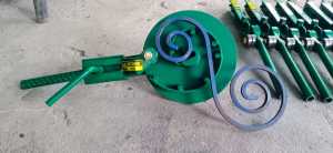 [ TERLARIS ] Alat Tekuk Besi leter S Bending Nako Pembuat Pola Ornamen Besi Nako Beton Plat Strip Besi Ulir Spek 12mm