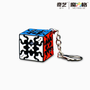 Qiyi Gear Keychain Cube 3.0cm Magic DodecahedronGear Cube Fun Cube Pendant