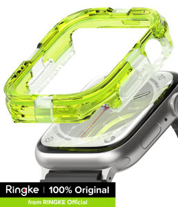 Ringke Fusion Bumper Case for Apple Watch 9 / 8 / 7 45mm and Apple Watch SE3 / SE2 / SE / 6 / 5 / 4 44mm Hybrid Dual Layer Protection
