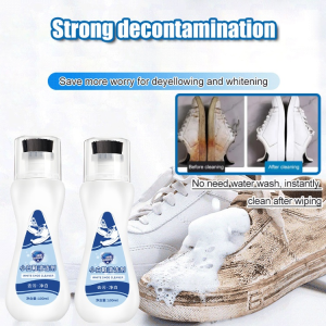 Special deyellowing foam cleaner for white shoes Specialized Sneaker Stain Remover White Shoe Cleaner