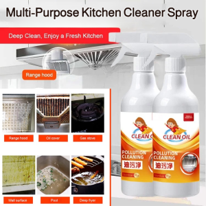 Multi-Purpose Kitchen Cleaner Spray  Grease Stain Remover Removes Grease &amp Oil Stains   Professional Strength
