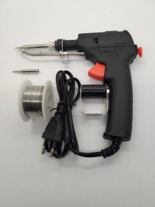 MỎ HÀN TỰ ĐỘNG ĐẨY THIẾC LOẠI 60W GIA NHIỆT CỰC NHANH HÀNG SIÊU BỀN MŨI THẲNG