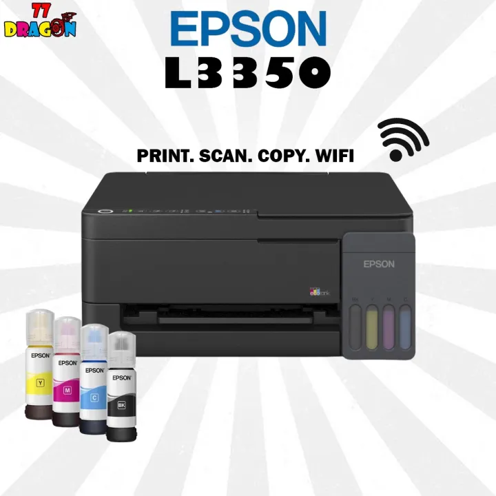 EPSON L3350 All-in-One Ink Tank Printer (PRINT/SCAN/COPY/WIFI) (NEW MODEL REPLACEMENT L3250)