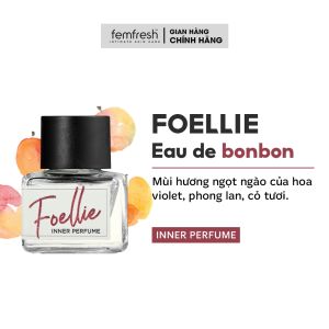 Nước hoa vùng kín FOELLIE Eau De Bonbon Inner Perfume Cao Cấp Hàn Quốc hương đào ngọt ngào tươi mát 5ml