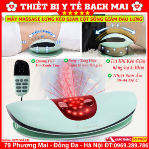 Máy Massage Lưng Cột Sống Cao Cấp LUMBAR MASSAGER Giảm Đau Lưng Thoát Vị Thoái Hoá