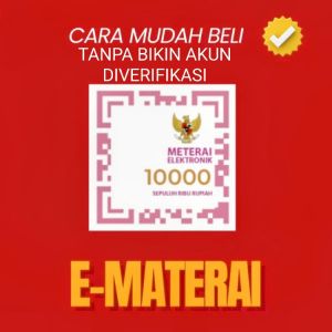 EMETERAI EMATERAI materai meterai elektronik kantor pos resmi