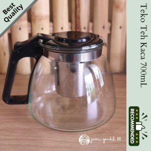 Teko Teh dengan Saringan Kapasitas 900mL