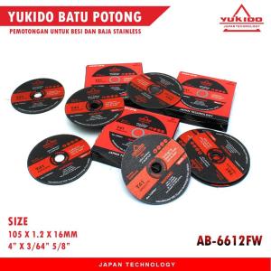 20 PCS YUKIDO Yukido Batu Potong WD 105 X 1.2 X 16MM Mata Gerinda