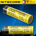 Nitecore NL1840HP Battery - 4000mAh 10A 18650 High Drain Protected Li-ion Rechargeable Battery -IPX6. 