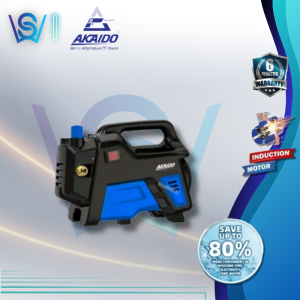 AKAIDO High Pressure Washer 1500W 110 bar APW33 Induction Motor Water Spay Gun Waterjet Mesin Basuh Pembersih Tekanan Air Tinggi