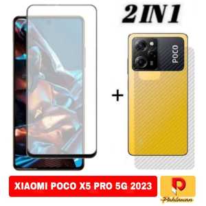 PAKET 2 ICNC 1 Tempered Glass XIAOMI POCO X5 PRO 5G / POCO M5 2022 Anti Gores Kaca Screen Protector