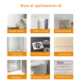 Lem Anti Bocor dan Rembes Transparan Serbaguna Super Kuat Tahan Air Untuk Penambal Kerembes Tembok Asbes Atap Seng Rumah yang Retak Cairan Waterproof. 