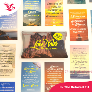 In The Beloved PH || Love Notes from God- assorted bible verse cards for encouragement inspiration faith bible based scripture cards