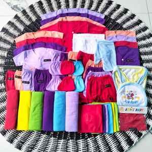 Well Baby 54 PCS Baju Bayi Baru Lahir Newborn Gift Lahiran Hadiah Lahiran paket kumplit