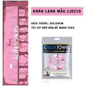 Khăn lạnhkhăn lau mồ hôi thể thao Glove.ejoy kích thước 30x100cmdùng được nhiều lầnmát lạnh ngay khi làm ướt