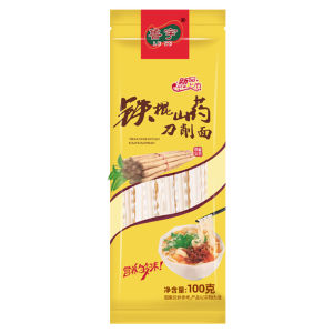 Authentic Chinese Yam Handmade Sliced Noodles Handmade Yams Noodles Instant Meal