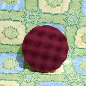 Busa Poles IPO Professional Foam Pad Poles Mobil Ukuran 6 6in 6inch warna Marron Bergelombang