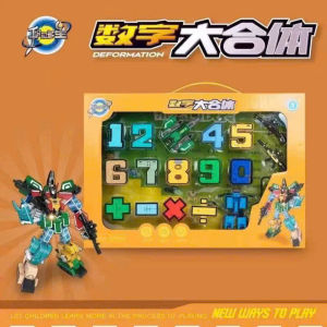 Đồ chơi lắp ghép xếp hình chữ số từ 0 đến 10 lego chữ số biến hình robot siêu nhân quà tặng cho bé thông minh