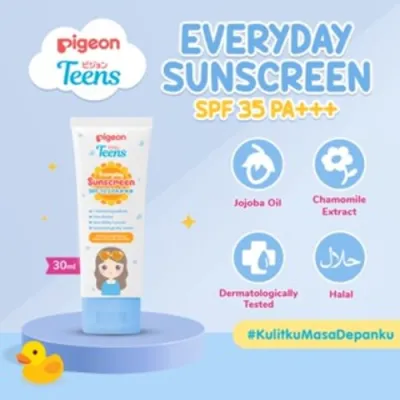 PIGEON TEENS Everyday Sunscreen SPF 35/PA+++ 30ml