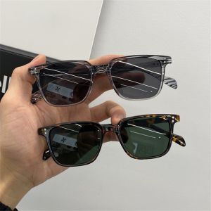 PLLEWY Retro UV400 Vintage Square Sunglasses Men Shades Ladies Sunglasses Driver Eyewear