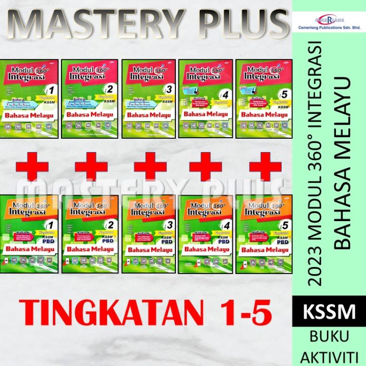 Modul 360 Integrasi Bahasa Melayu Tingkatan 1234 5 Kssm Penerbitan Cemerlang 2023 Lazada 