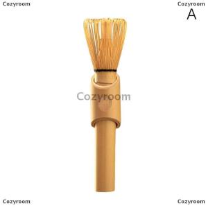 [COD] Cozyroom Matcha Whisk With Long Handle Matcha Powder Brush Tool Matcha Ceremony Accessory Japanese Style Handcurled Bamboo Tea Whisk
