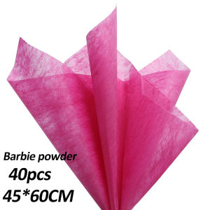 【40pcs】 Tissue Paper Wrapped Flower Paper Handmade DIY Translucent Extraction Wrapped Flower Paper