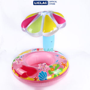 Phao bơi chống lật an toàn có mái che chống nắng dạng nấm - Phao ghế ngồi cho bé 1-5 tuổi PXC-MC01