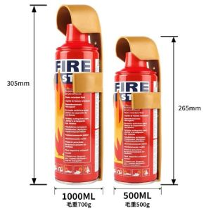 Fire Stop Mini Fire Extinguisher 1000ml 500ml Compact Size for Home Car Kitchen Safety