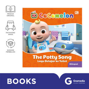 CoComelon: The Potty Song: Lagu Belajar ke Toilet *Ket: Buku Boardbook