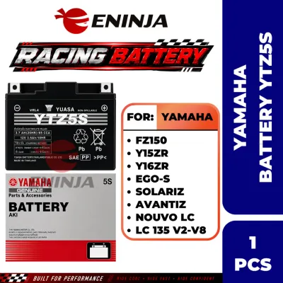 【READY STOCK】YAMAHA Battery (YTZ5S) For Yamaha LC135 V2-V8/ Y15ZR/ Y16ZR/ FZ150/ Ego-S/ Avantiz Yuasa Thailand