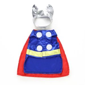 SDFSF Polyester Dog Halloween Dress Colorful Soft Pet Cosplay Clothes Pet Dress Up Outfit Breathable Puppy