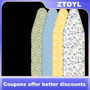 【ZTOYL】 Durable Ironing Board Cloth New Heavy Heat Resistant Thickened Ironing Board Cover Pad Universal Laundry Supplies Printed Padded