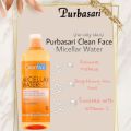 PURBASARI Clean Face Micellar Water 3 In 1 For Oily Skin - 100ml ( Micelar Water Wajah Berminyak ). 