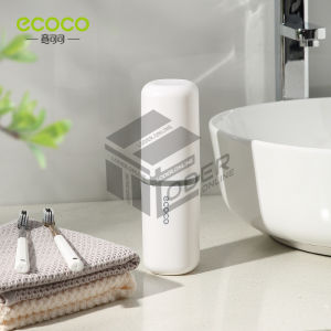 LODER ECOCO Travel Toothbrush Cup Set with Toothbrush Holder Toothpaste Box Portable Toothbrush Cup