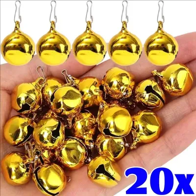 30Pcs Fishing Bite Alarm Clip-On Rod Tip Bell High Sensitive Loud Bell Sound Fishing Biting Reminder for Night Fishing & Passive Fishing