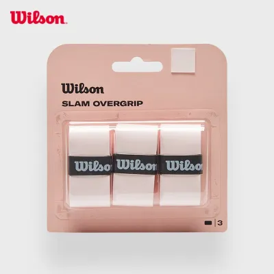 Wilson SLAM Tennis Racket Overgrip 3-Pack (4 Color Variations) - WR844880