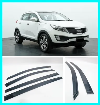 Kia Sportage 2011-2016 3 INCH COSMO OEM Style High Quality Air Press Window Door Visor