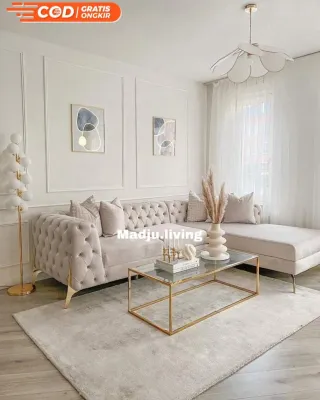 SOFA SUDUT | CORNER SOFA | SOFA L LEXUS VASSA SOFA