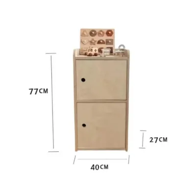 Montessori Childrens Storage Cabinet Bookshelf Kindergarten Cabinet Toy Cabinet Combination Storge Shelves